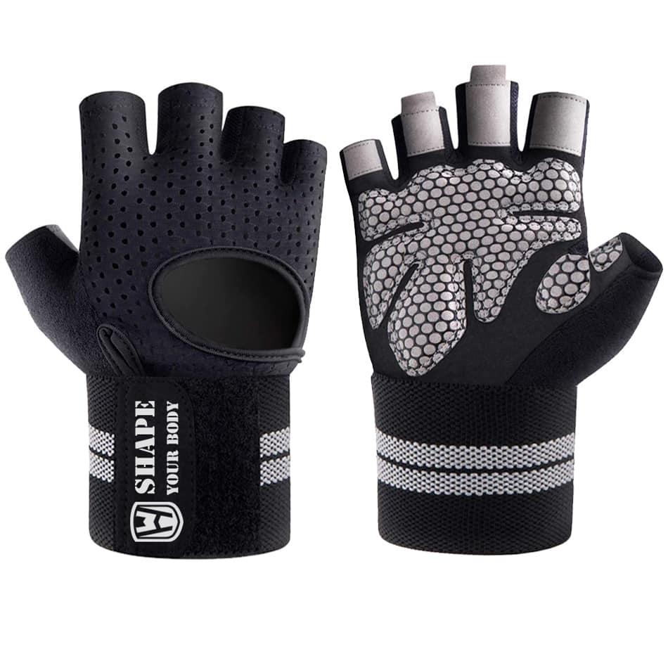 Gants de musculation avec maintien du poignet