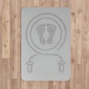 Tapis anti-bruit pour corde à sauter