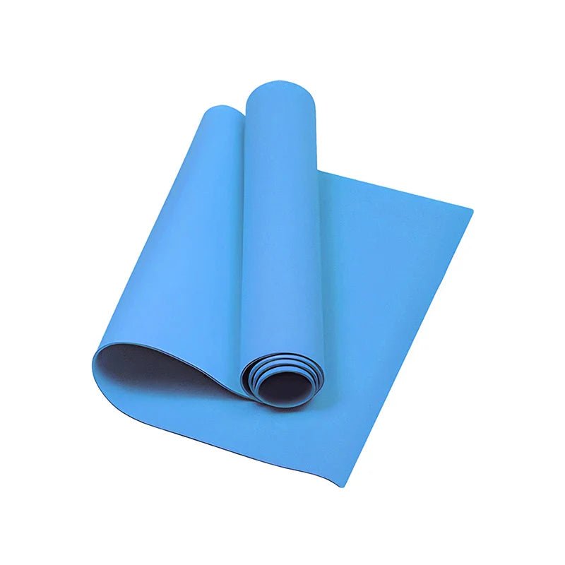 Tapis de yoga antidérapant – bleu